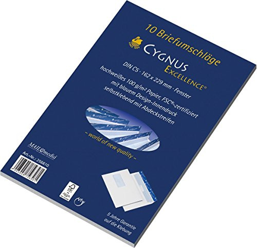 CYGNUS EXCELLENCE 256610 MAILmedia Briefumschlag, DIN C5