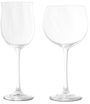 Bohemia Crystal Vintage Set Kelche, Glas, Transparent, 12 Stück