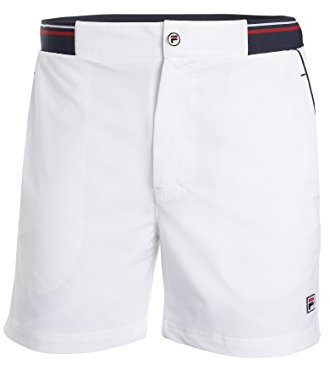 Fila Stephan, Pantaloncini da Uomo, Uomo, Pantaloncini, Short Stephan, White, S,M,L,XL,XXL