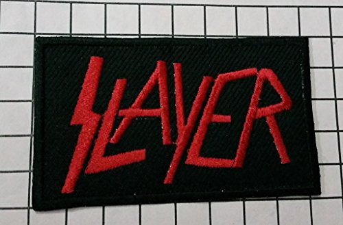 Slayer - Aufnäher Scratched Logo (in 10 cm)