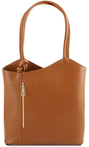 Tuscany Leather Patty Schultertasche aus Saffiano Leder