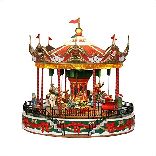Lemax Santa Carousel Attrazione Carnival cod 34682