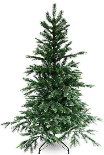 Gartenpirat Künstlicher Weihnachtsbaum BonTree Tannenbaum künstlich Nadelbaum Christbaum PE/PVC-Mix Tannenbaum (150 cm)