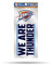 Rico Industries NBA Oklahoma City Thunder Double Up gestanzter 2-teiliger Aufkleberbogen