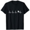 Hockey Eishockey Unihockey Hockeyspieler Herzschlag Geschenk T-Shirt