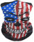 Schädel Usa Amerika Flagge Gesichtsmaske Schlauchtuch Kopftuch Stirnband Bandanas Kopfbedeckung Halstuch Gesichtsschal Für Männer Frauen Den Sport