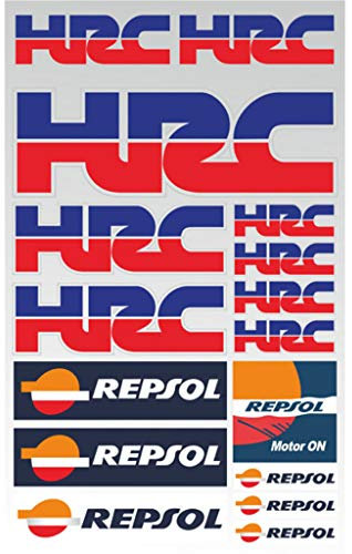 Moto Adesivi Riflettenti Decorativi Adesivi per Serbatoio Carburante per HRC