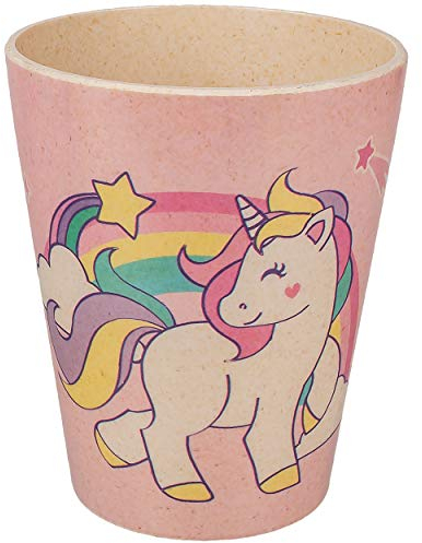 alles-meine.de GmbH Geschirr Artikelwahl Trinkbecher/Zahnputzbecher/Malbecher - Becher - Einhorn - 280 ml - mehrweg - BPA frei - Tasse Kindertasse - Trinkglas Plastebeche..