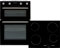 Hisense BI6095CGUK Built In Electric Double Oven and Ceramic Hob Pack - Black - A/A Rated