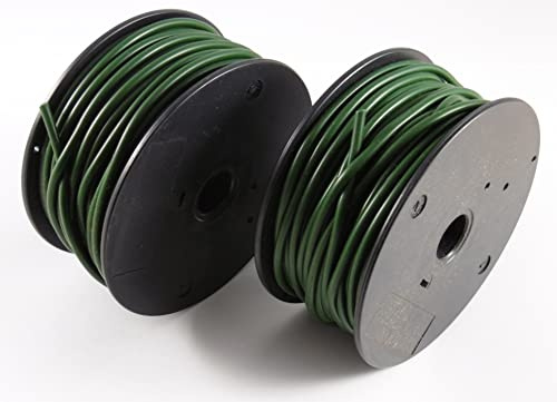 EXCOLO Bindeschlauch Ø 3 mm – 2×25 m elastische Hohlschnur grün – Pflanzen-Bindeband für Bäume, Tomaten, Rankgitter & Garten – Kunststoff Bindeschnur schonend & flexibel