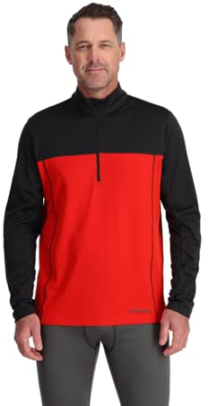 Spyder Charger 1/2 Zip Men Baselayer