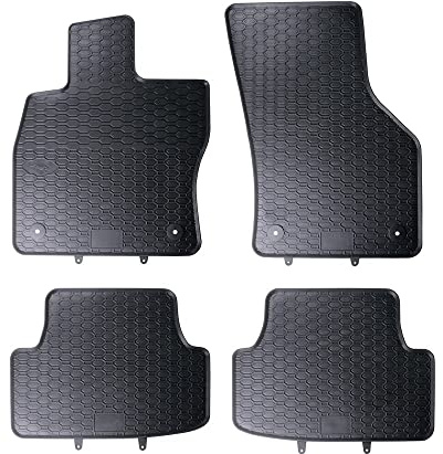 Passgenaue 3D-Gummi-Fußmatten für VW Golf 7 (VII) 2012-2020