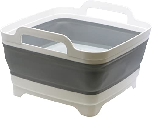 C.A.O. - Bassine rétractable 9 litres en Polypropylène/TPR - Longueur 32,5 cm - Largeur 38,5 cm - Hauteur 18 cm (dépliée) - 7 cm (pliée)