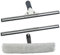 Novaliv Sparset Fensterwischer und Fensterabzieher Profi 45 cm Fensterreiniger Edelstahl mit auswechselbaren Gummilippe Fensterlippe Fensterreinigung Fensterputzer Abzieher Fenster Duschabzieher
