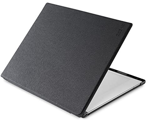CoBak Case for Remarkable 2 Paper Tablet - Lightweight and Hard Back Shell Protective Book Folio Cover with Built-in Pen Holder - for 10.3 2020 Released (Black)