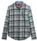 Superdry Herren L/S Cotton Lumberjack T-Shirt, Canyon Check Hellgrau, L