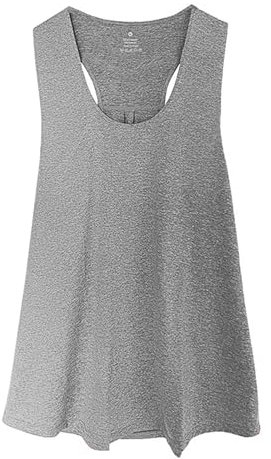 FINIZO Workout-Tanktops in Übergröße für Damen – Laufen, Muskel-Tanktop, Sport, Training, Fitnessstudio, Yoga, Sport-Shirts, 3 Stück, Hellgrau, X-Large Mehr