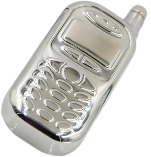 Petaca, Portátil De Bolsillo para Whisky, Vino, Diseño Retro De Teléfono Móvil, Botella De Vino De Acero Inoxidable para Acampar Aire Libre, Bar Y Fiesta