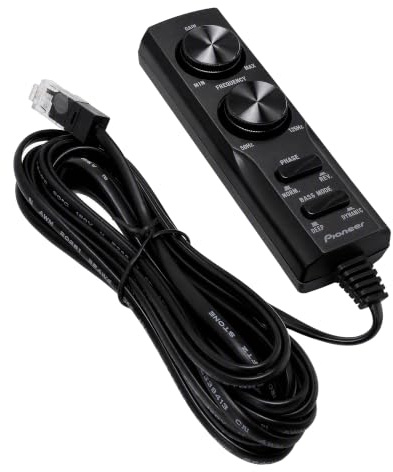 Car Subwoofer Wire Control for TS WX130DA, Enhance In Car Audio, Phase & Frequency Adjustments, Power Indicator Light, With Input Gain Adjustment