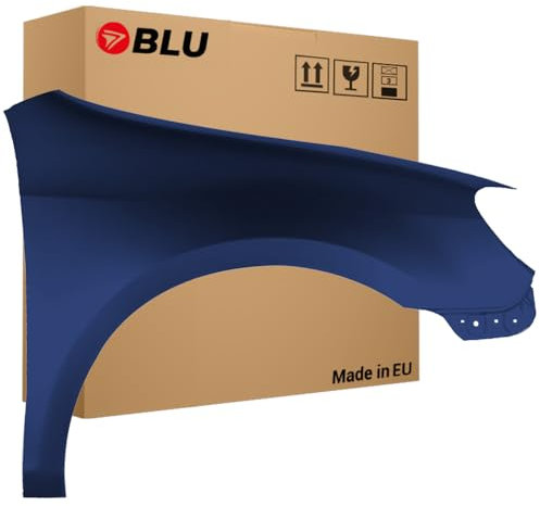 BLU Kotflügel Passend für Volkswagen GOLF VI 6 SCHRÄGHECK LC5F Rechts Blau | 2008-2016 | Vorderseite Vorne | Lackiert | Einbaufertig
