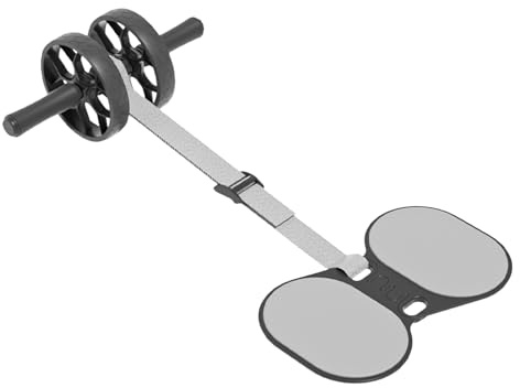 Core AB Roller Wheel - Resistance Band Fitness Trainer | Bauchsportgeräte Home Gym, Multifunktionales Krafttraining Ausrüstung für Männer Frauen Muskelaufbau Balanceakt Übung
