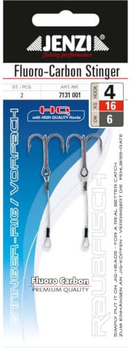 Jenzi Fluorocarbon Stinger Angsthaken