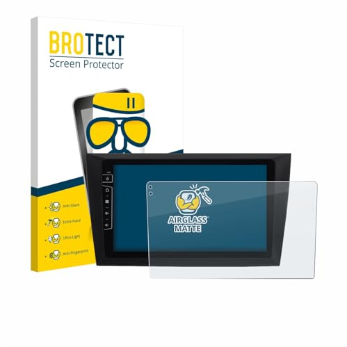 BROTECT Schutzglas für Dynavin D8-DF31 9 | Entspiegelnder Displayschutz Made in Germany Schutzfolie Glas Matt Anti-Reflex Kratzfest 9H Anti-Fingerprint Einfache Montage
