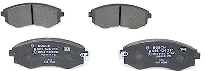 Bosch BP098 - Brake Pads Car Front Axle - Bosch Quality - Reduced Noise and Dust - ECE-R90 Certified - Copper-Free - 1 Set of 4 Pads