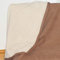 Ritter Wohndecke Alpakahaar/Schurwolle Creme/Kamel Größe 150x220 cm
