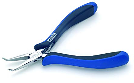 ESD Pinza a becchi 135 mm vicina dalla punta curva, lunga cottura con taglio 4206 HS 22