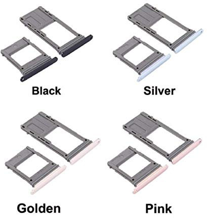 Kompatibel mit Samsung Galaxy A5 2017 A520F A520 SM-A520 Unterstützung Adapter Slot-Adapter für Nano-SIM-Karten, 1 Trachtkarte, SIM-Kartensteckplatz 2 + Micro-SD-Speicherfach (Gold)