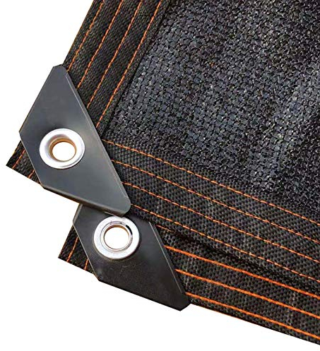Premium 18-Pin Schattennetz,Beständiges Garden Schattiernetz,90-95% Shading Rate,mit ÖSen,Wasser und luftdurchlässig,für Patio-Carport im Freien,29 Größen Erhältlich (3x5m)