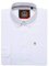 Warm White Mens Oxford Plain Shirt, Slightly Tapered Fit, Button Down Collar, Long Sleeve, Formal or Casual Attire English Style by Janeo British Apparel, L