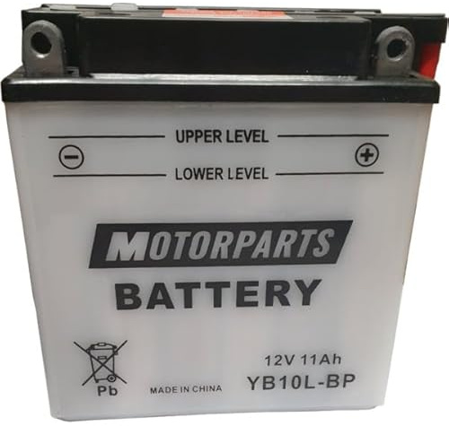 Batterie Motorparts Minarelli YB10L-BP 12V 12 Ah compatible avec Piaggio X8 125 2004 > 2004 > Spécification complète pour moto scooter