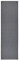 NORTHRUGS In- und Outdoor Teppich Palma 80x350cm - Wendeteppich Wetterfest Modernes Design Zick-Zack Muster Teppich für Balkon Terrasse Garten Wintergarten Wohnzimmerteppich Wasserfest in Night Silver