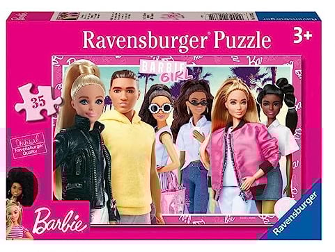 Ravensburger Barbie Puzzle, Kollektion 35 Teile, Puzzle für Kinder, Empfohlenes Alter 3 + Jahre