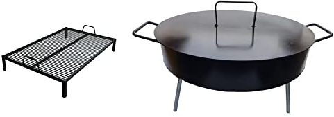 Parrilla de hierro argentino Asado Parrilla Argentina Disco de Arado - Juego mediano