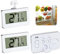 3 Stk Kühlschrankthermometer, Digital Kühlschrank Thermometer mit Gut Lesbarem LCD-Anzeige Thermometer für Gefrierschrank mit Frost Alarm Thermometer kühlschrank für Zuhause, Home, Restaurants, Küche