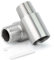 ERGAOBOY 2 pezzi 100 mm 1/4 femmina x 1/4 maschio BSP Nipplo tubo fuso 304 Raccordi per tubi in acciaio inox