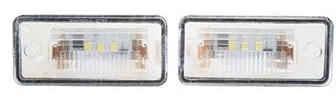 VAN WEZEL Kennzeichenleuchte 0332920 rechts | Kompatibel mit: AUDI A3, A3 Sportback, A4 B6, A4 B6 Avant, A4 B6 Cabriolet, A4 B7, A4 B7 Avant, A4 B7 Cabriolet, A5 Cabriolet