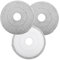SOLUSTRE 3st Wischtuch Flacher Mopp Schuhe Putzen Sprühmopp Wiederverwendbare Wischpads Bona Mikrofaser-reinigungspad Moppköpfe Reinigen Dreht Den Mopp Wischmop Runden Baumwolle Rotieren