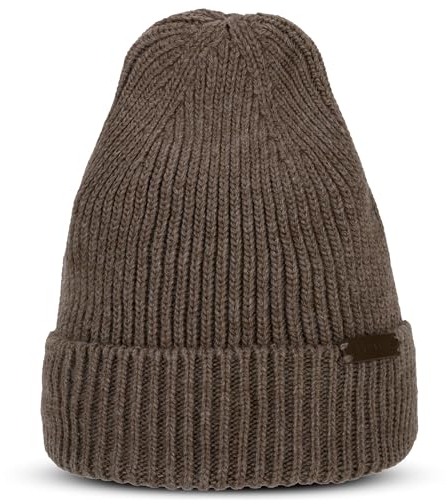 Expatrié Beanie Damen Braun - Luna - Strickmütze für Herbst Winter - Weiche Warme Wintermütze - Mütze Stylisch Elegant & Zeitlos