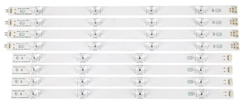 WASQUBKS Tira de LED de 8 LED Compatible for televisores LCD LG INNOTEK DRT 3.0 de 42 Tipo A/B 42LB5610 42LB5510 42LY320C 42GB6310