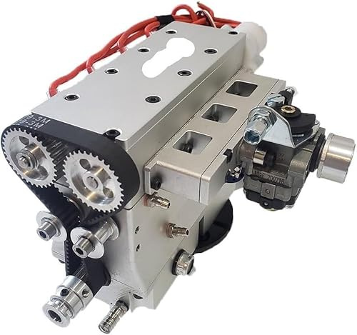 Engine model, fuel engine model four-cylinder four-stroke gasoline engine model 36cc car model engine physics experiment toy
