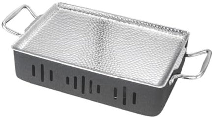 SiaBiced Kebab Barbecue Grill Serving Platter Fish Plate for Vegetable Sashimi Fruit