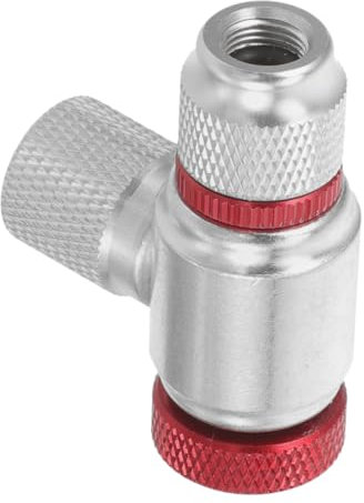 UPKOCH Embout Gonfleur pour Vélo Adaptateur de Gonflage Rapide Compatible avec Vélos de Route de Montagne Compact Durable Facile à Transporter