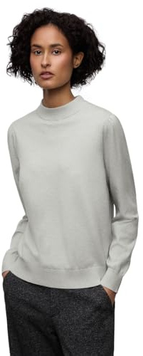 Street One Cosy Basic Pullover Pelican Grey Mel. 44