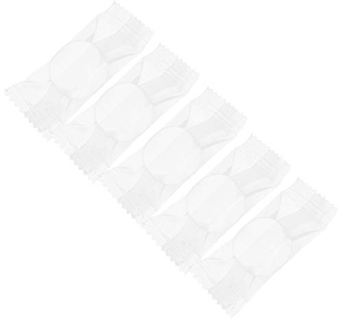 OVAQUIXI 100 Stück Komprimierte Handtücher, Tragbare Mini-Gesichtshandtücher aus Vlies-Baumwolle für Reisen, 20 X 20 Cm Große Größe für Outdoor-Abenteuer