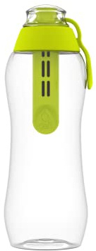 Dafi Sport Soft Bottle 0.3L Green | Filtered Water Bottle, 10 oz, Reusable, Travel, Fitness, Cycling, Hiking