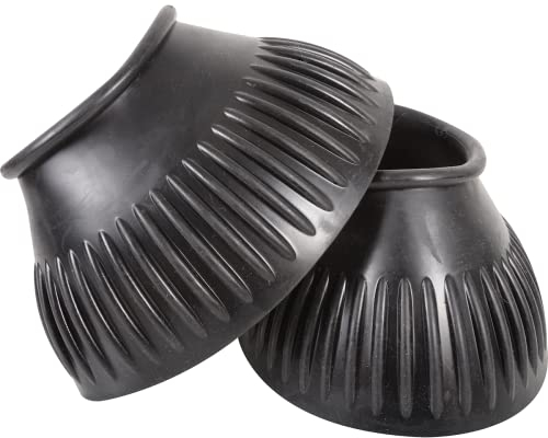 Classic Equine Gummistiefel, zum Anziehen, schwarz, Large